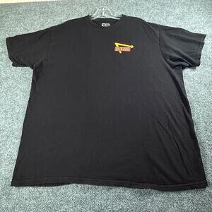 In and Out 75th Anniversary Short Sleeve Shirt Size XXL Black Men's